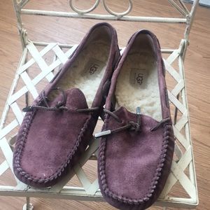 UGG Australia suede moccasins